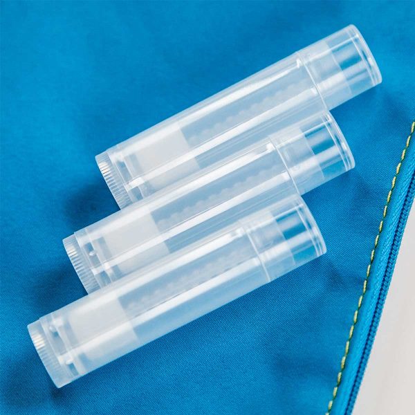 .15 oz Round Lip Balm Containers Clear, Bulk Packs - Image 2