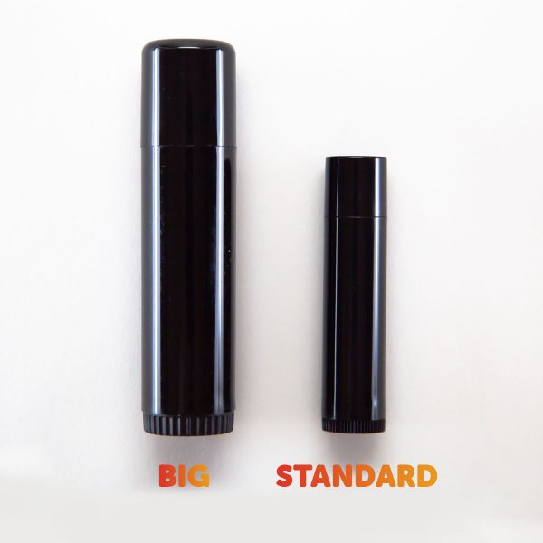 .50 oz BIG Round Lip Balm Containers Black, 30 Pack - Image 4